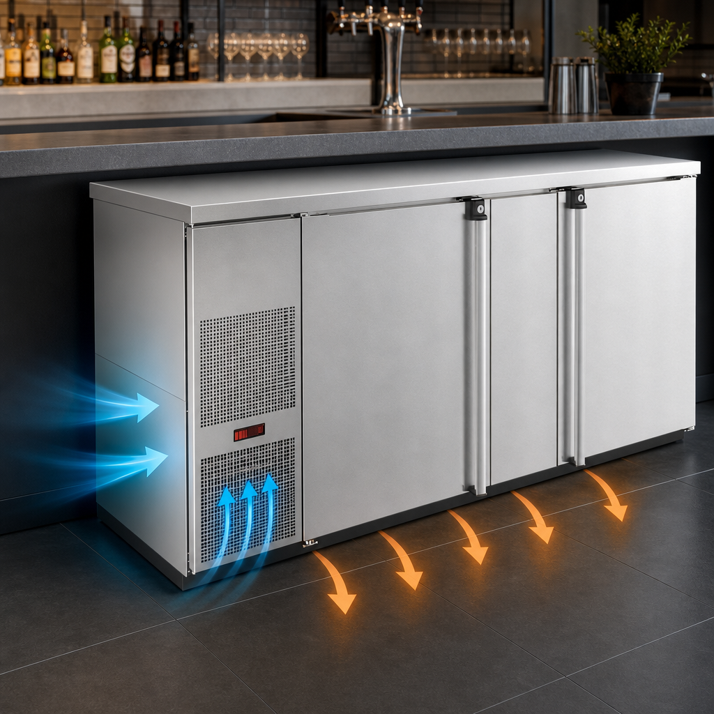 Self-Contained, Front-Vented Refrigeration