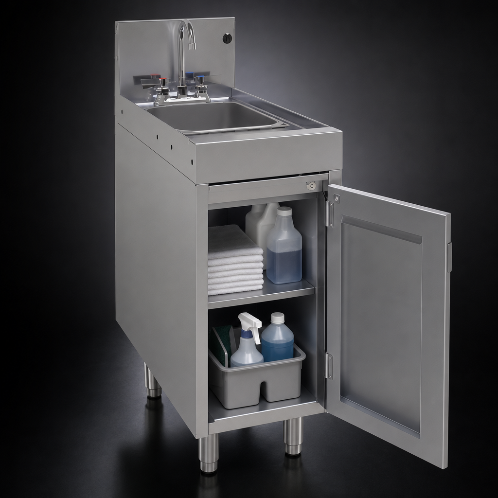 Cabinet Base with Hinged Door
