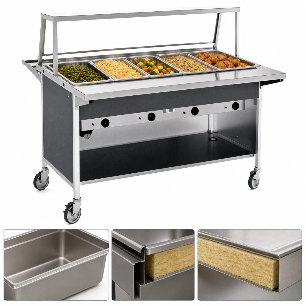 Insulated Hot Food Wells