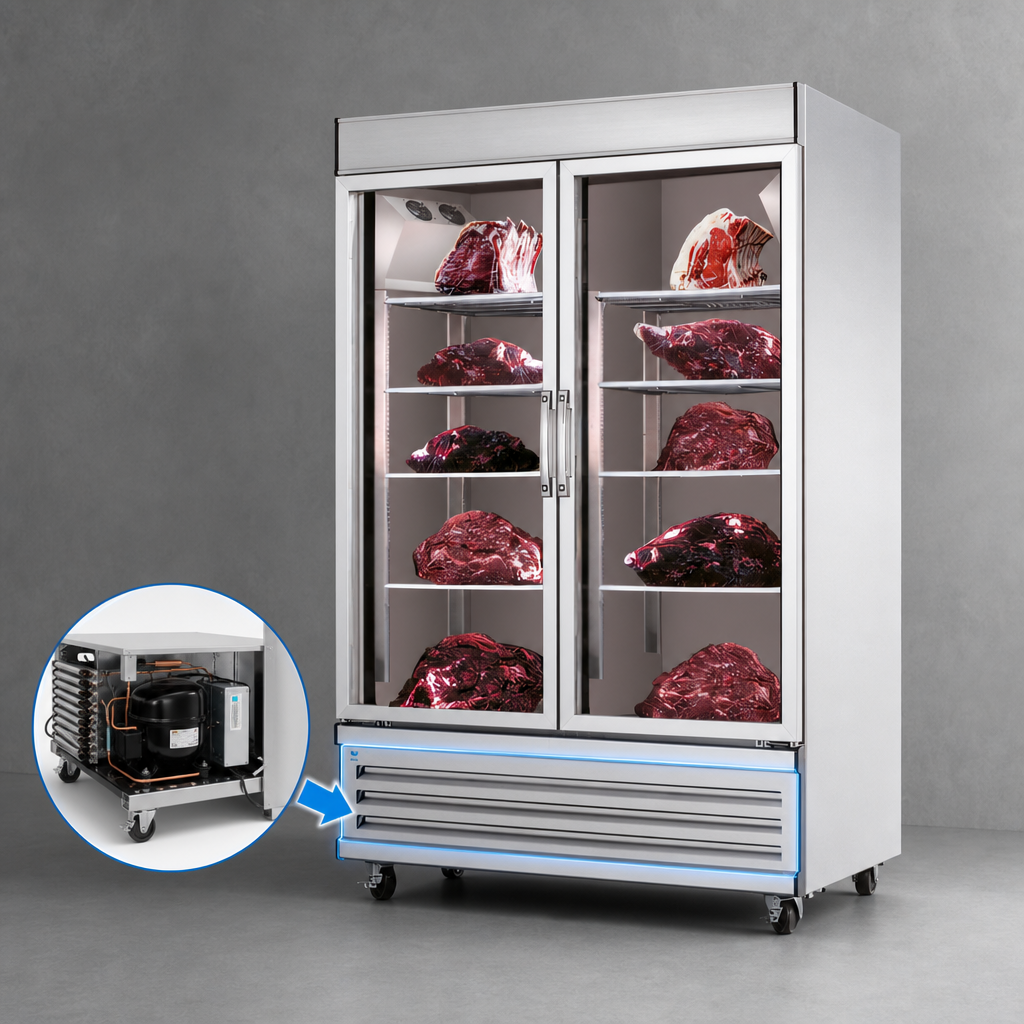 Bottom-Mount Self-Contained Refrigeration