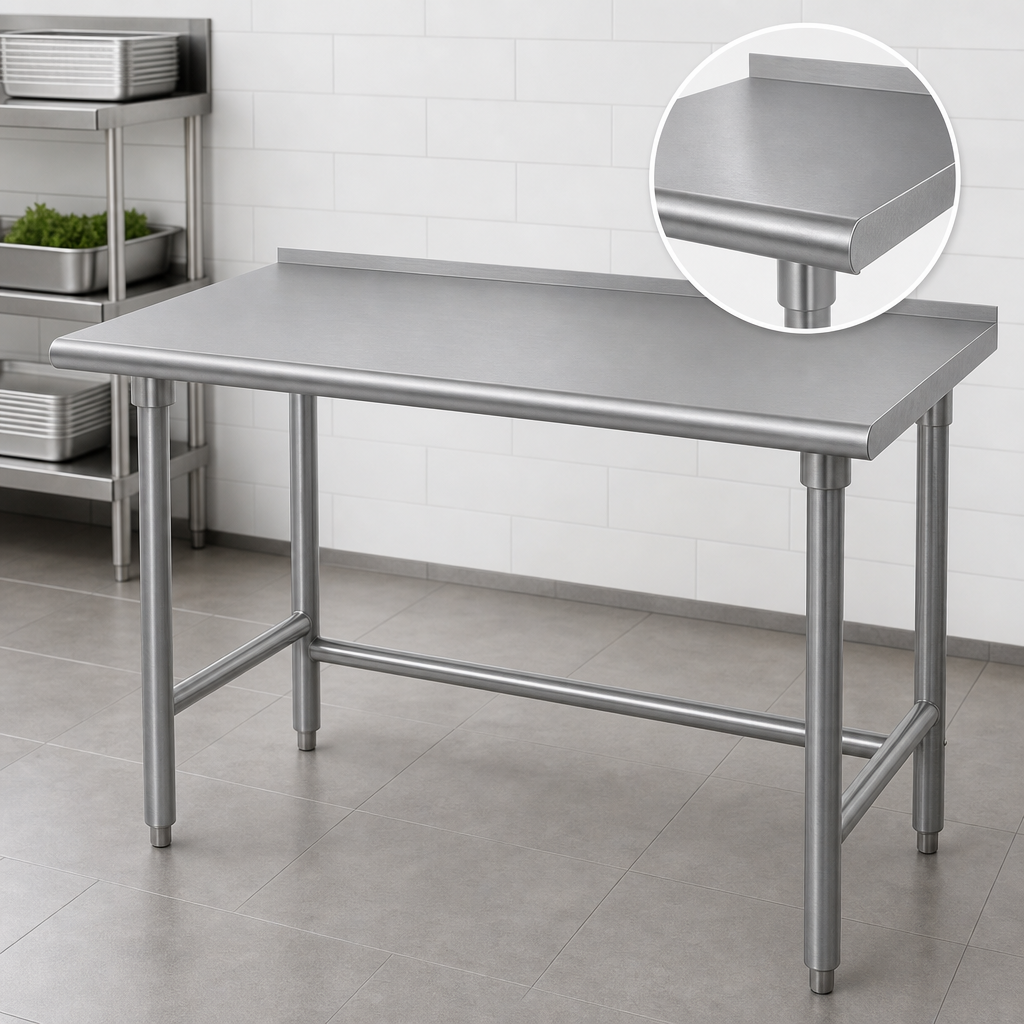 14 Gauge 304 Stainless Steel Top