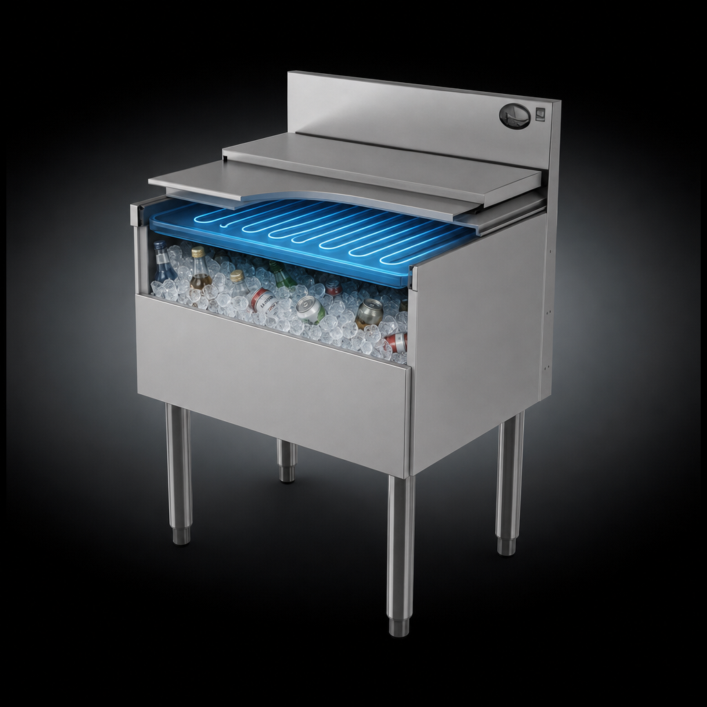 Concealed 10-Circuit Cold Plate