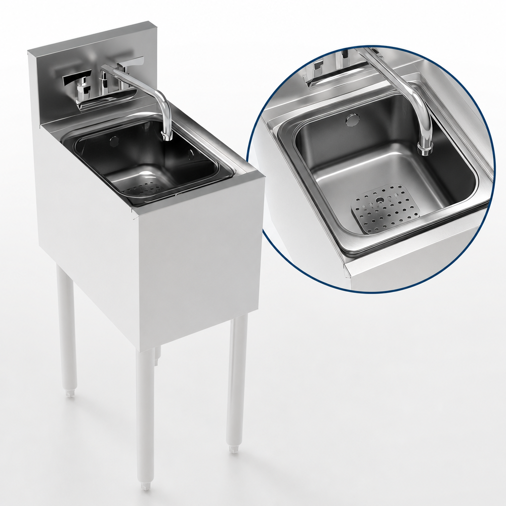 Single-Compartment Sink Bowl