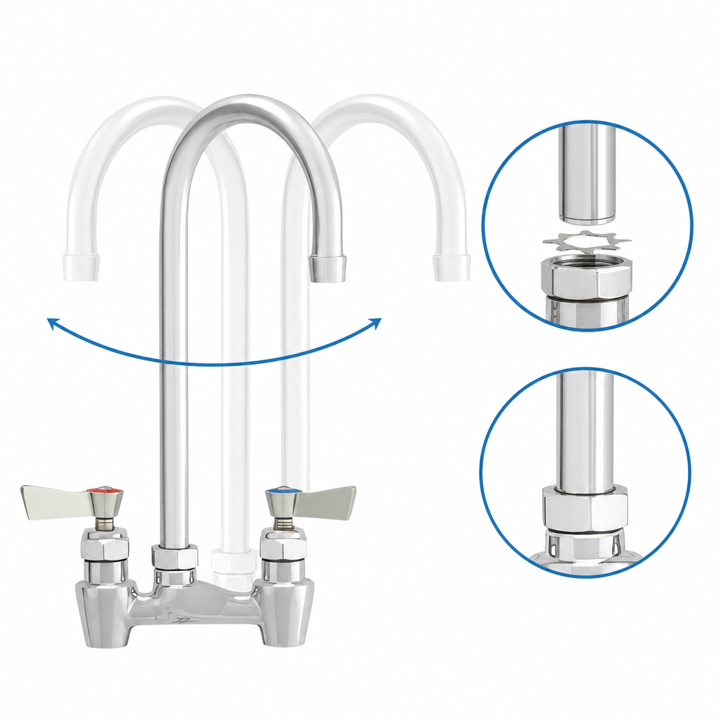 Swivel/Rigid Gooseneck Spout