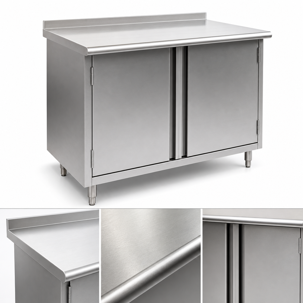 14-Gauge 304 Stainless Steel Top