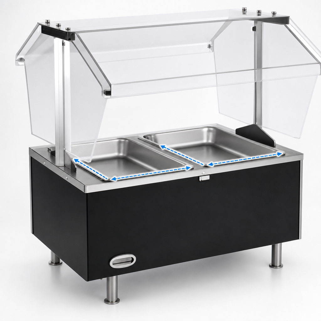 12 x 20-Inch Pan Opening Size