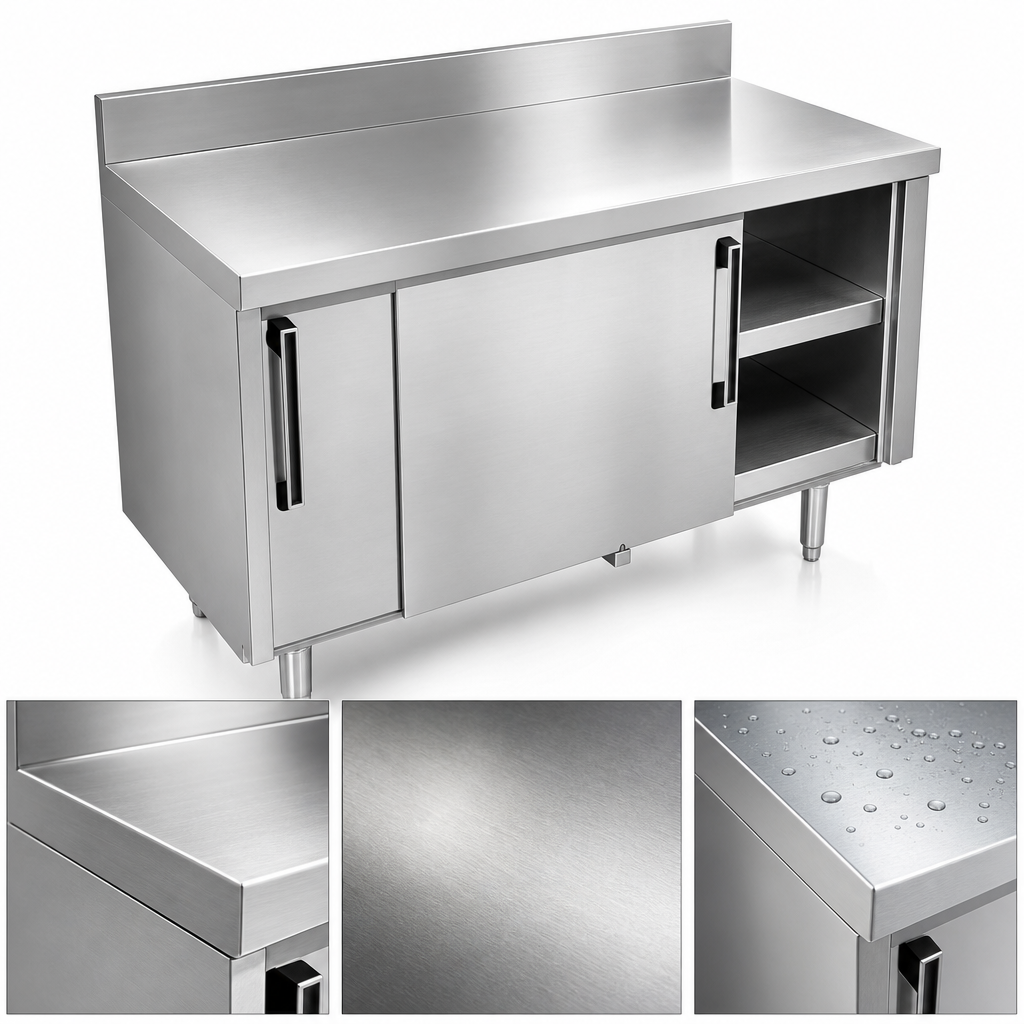 Heavy-Duty Stainless Steel Top