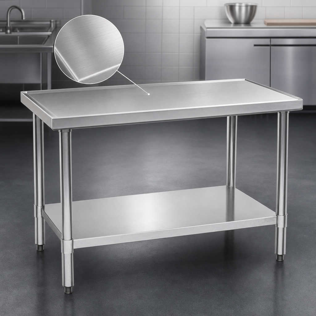 14-Gauge 300 Series Stainless Steel Top