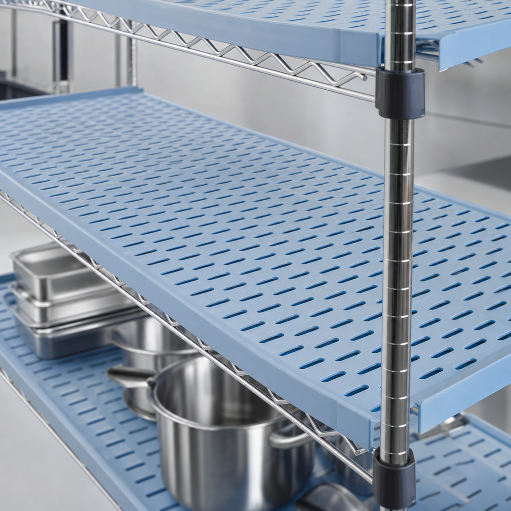 Blue Polymer Mat