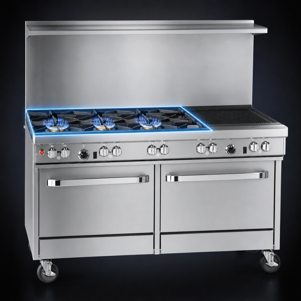 Four Pyromax Burners