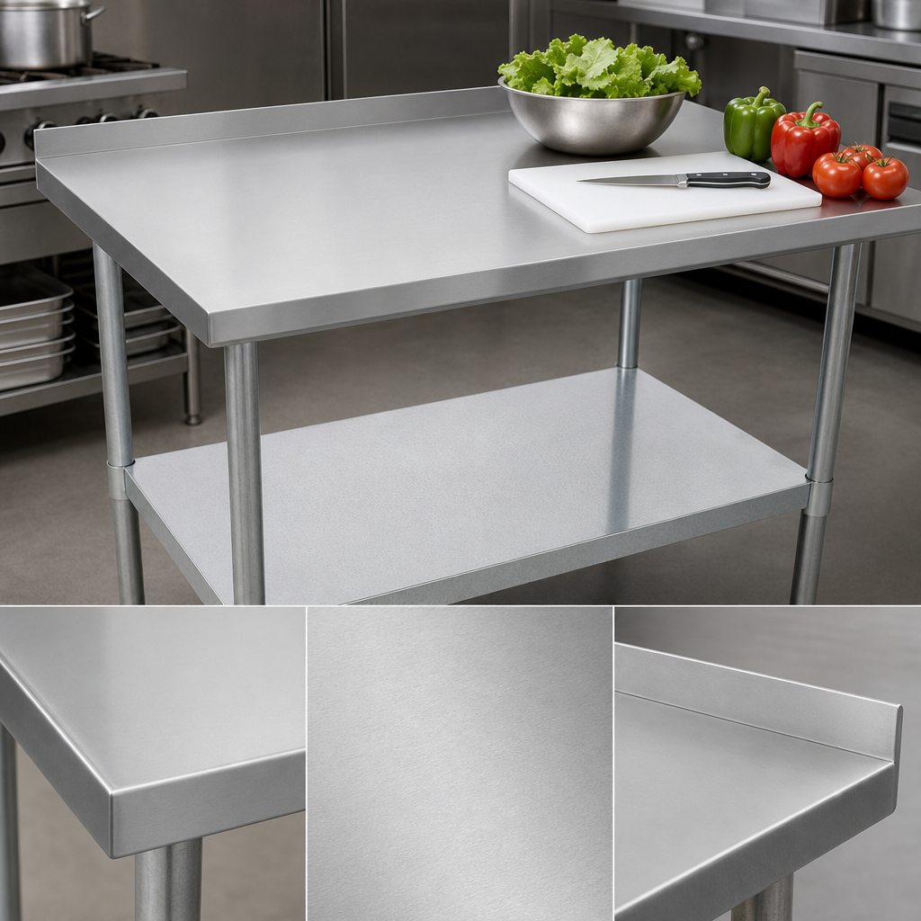 18-Gauge Type 430 Stainless Steel Top