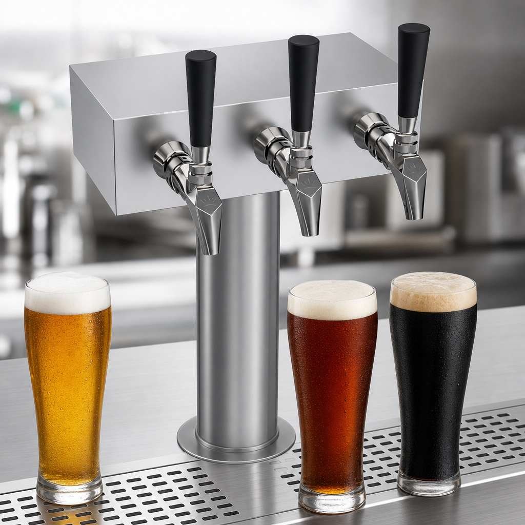 Three-Faucet Capacity