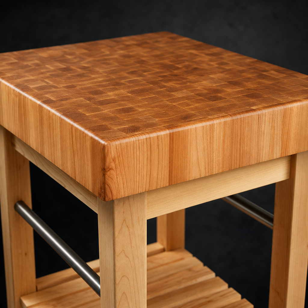 4-Inch End-Grain Maple Top