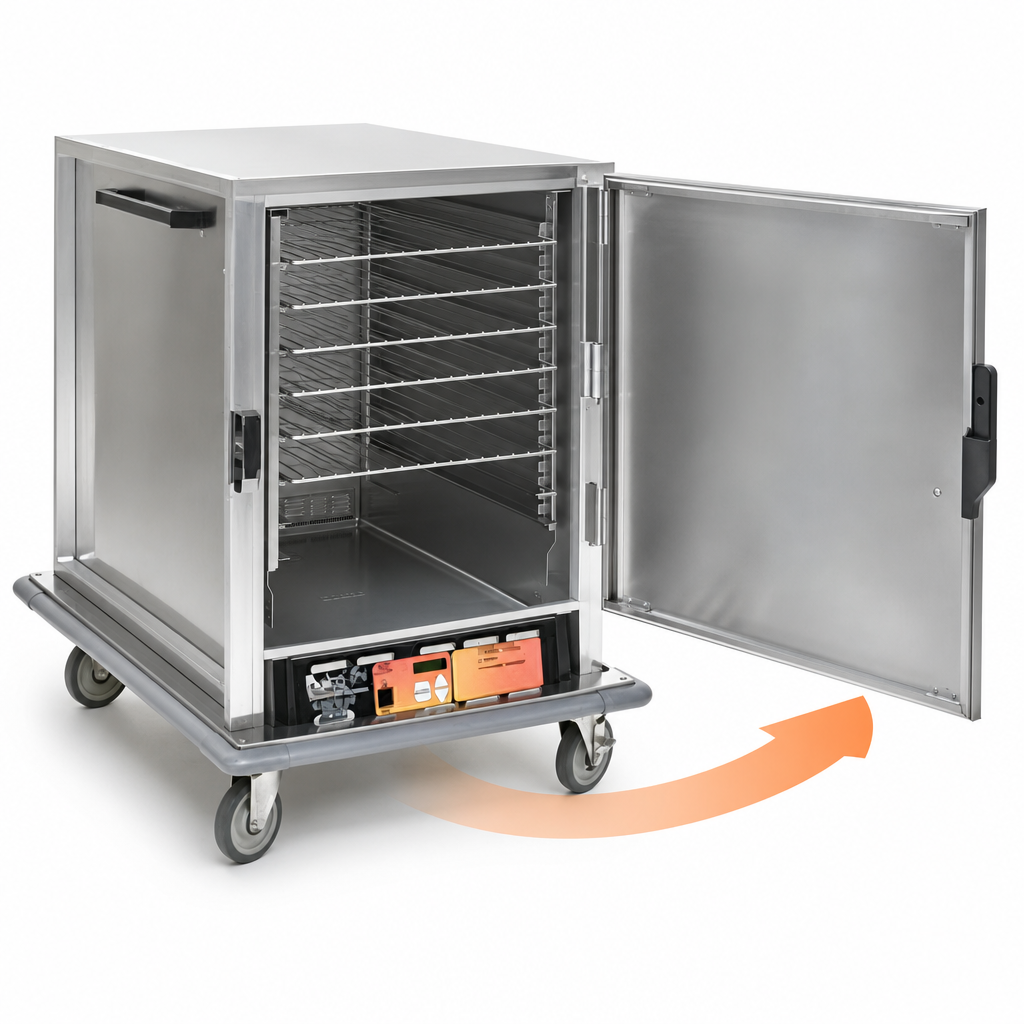 270° Solid Door Swing