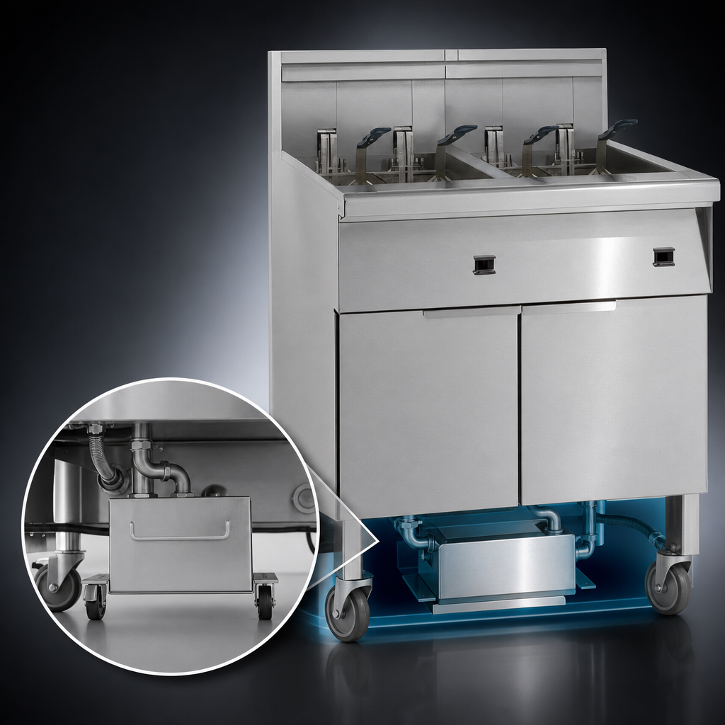 Built-In Space Saver Filter System