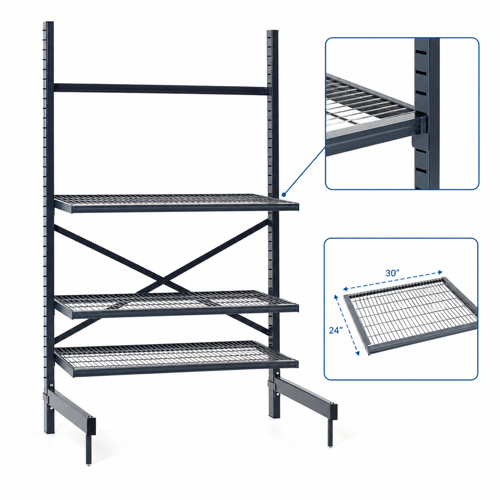 Designed For 30 x 24 Shelves