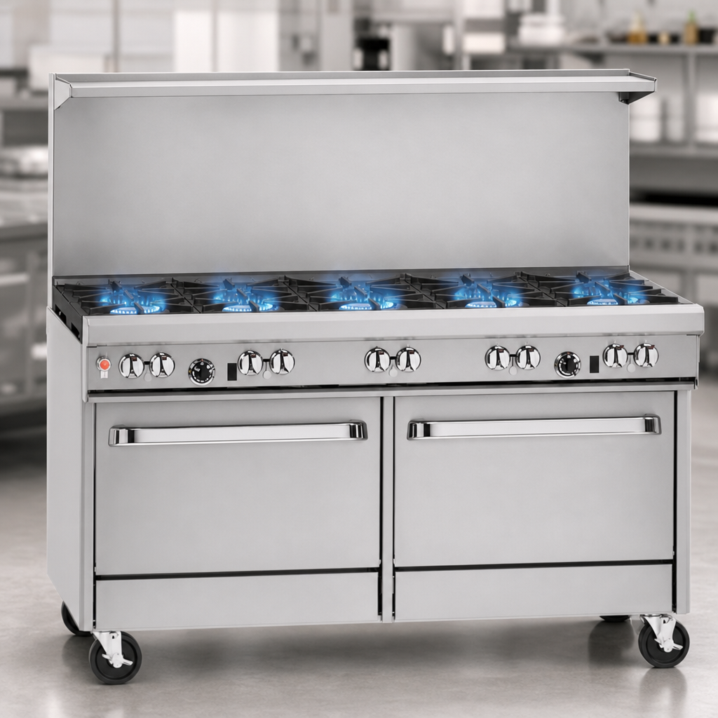 Six Non-Clog Burners