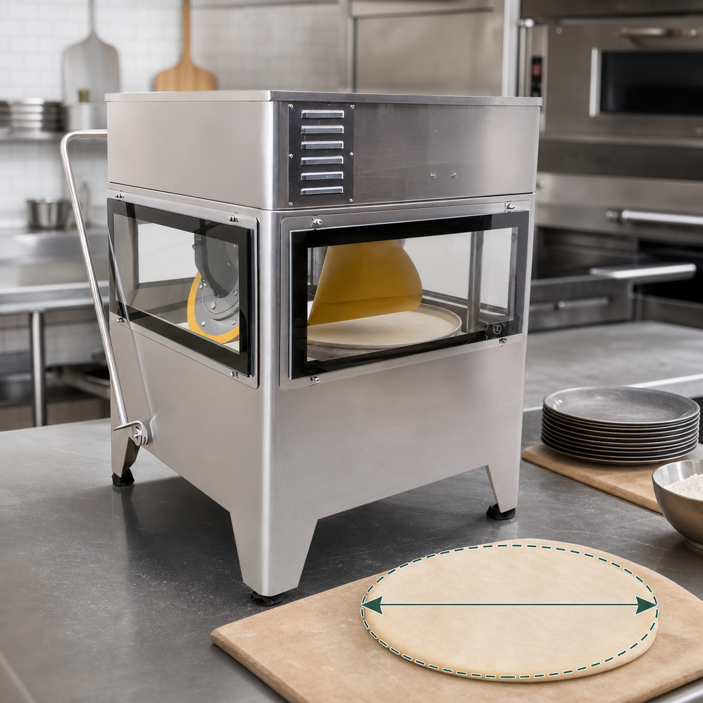 20-Inch Dough Capacity