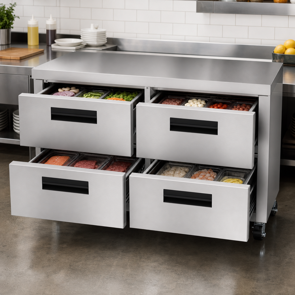 Four Drawer Storage