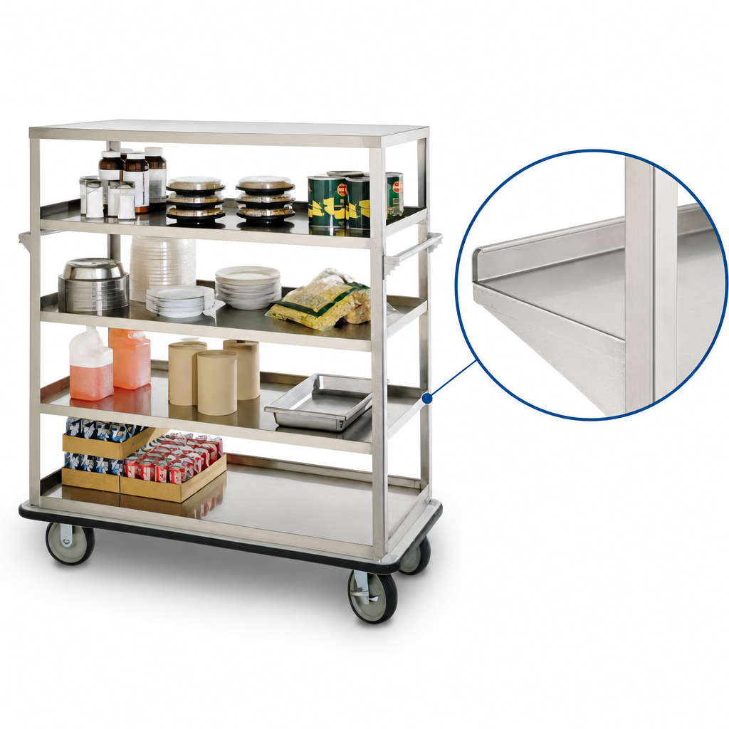 Flanged Shelf Edges