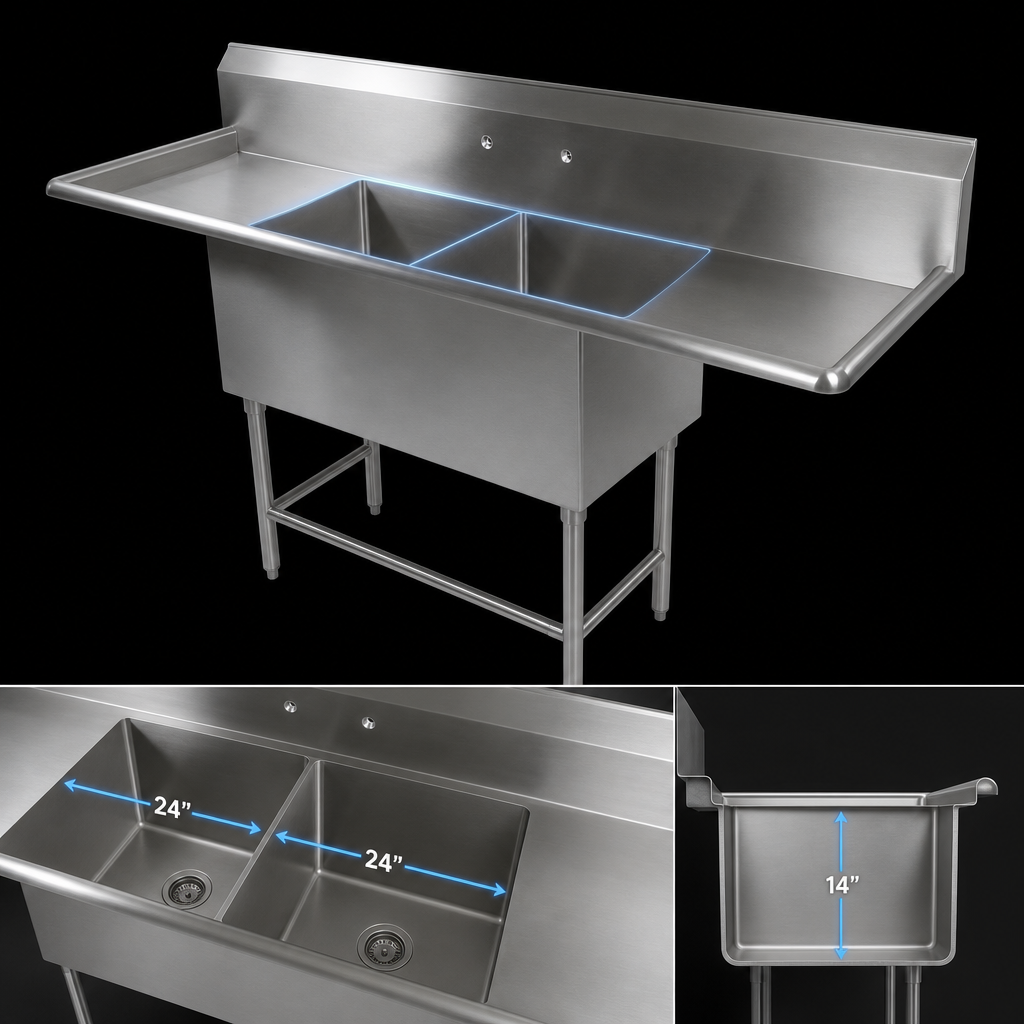 Two Compartment Basin
