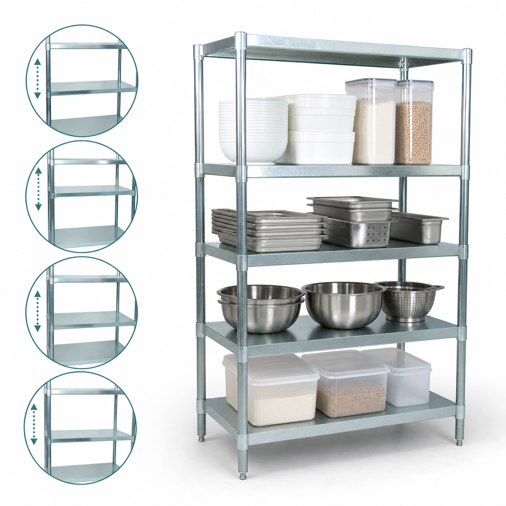 Four Adjustable Shelves