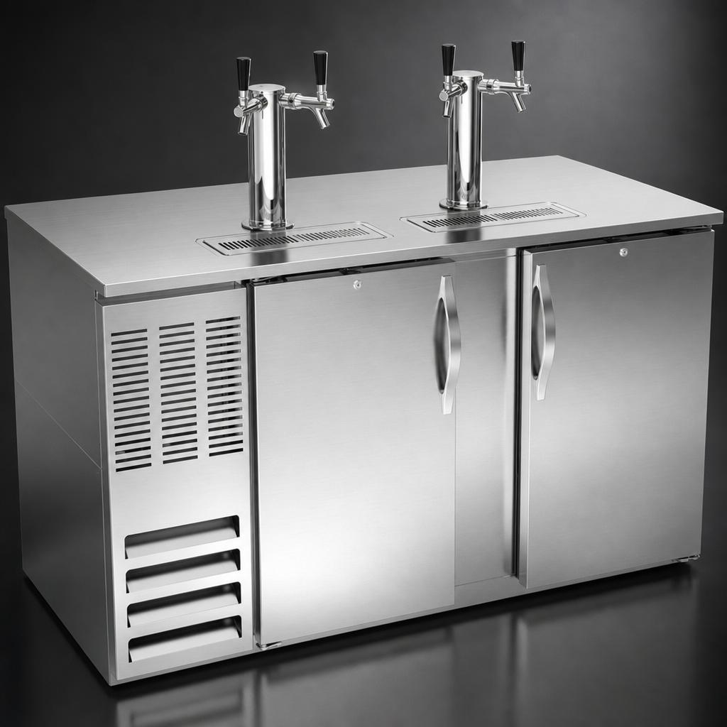 Stainless Steel Exterior and Top