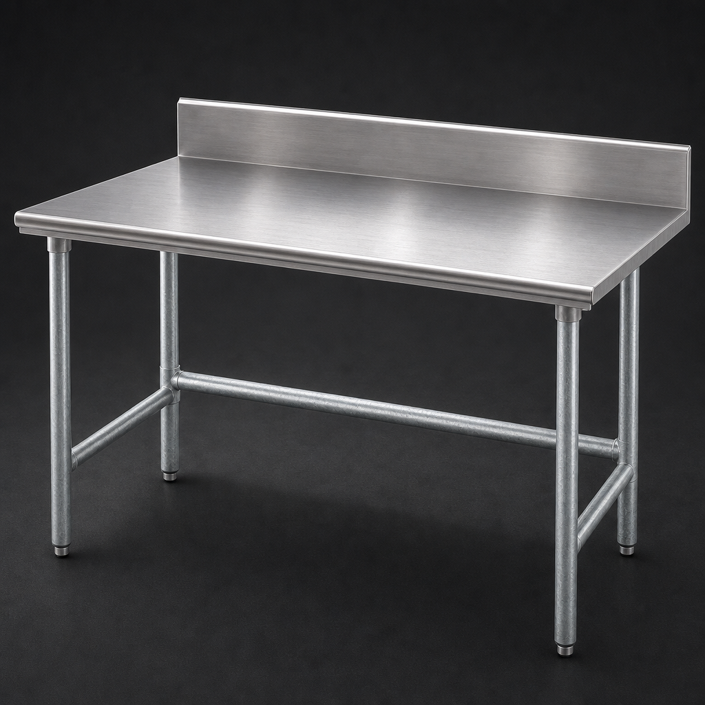 16 Gauge 304 Stainless Steel Top