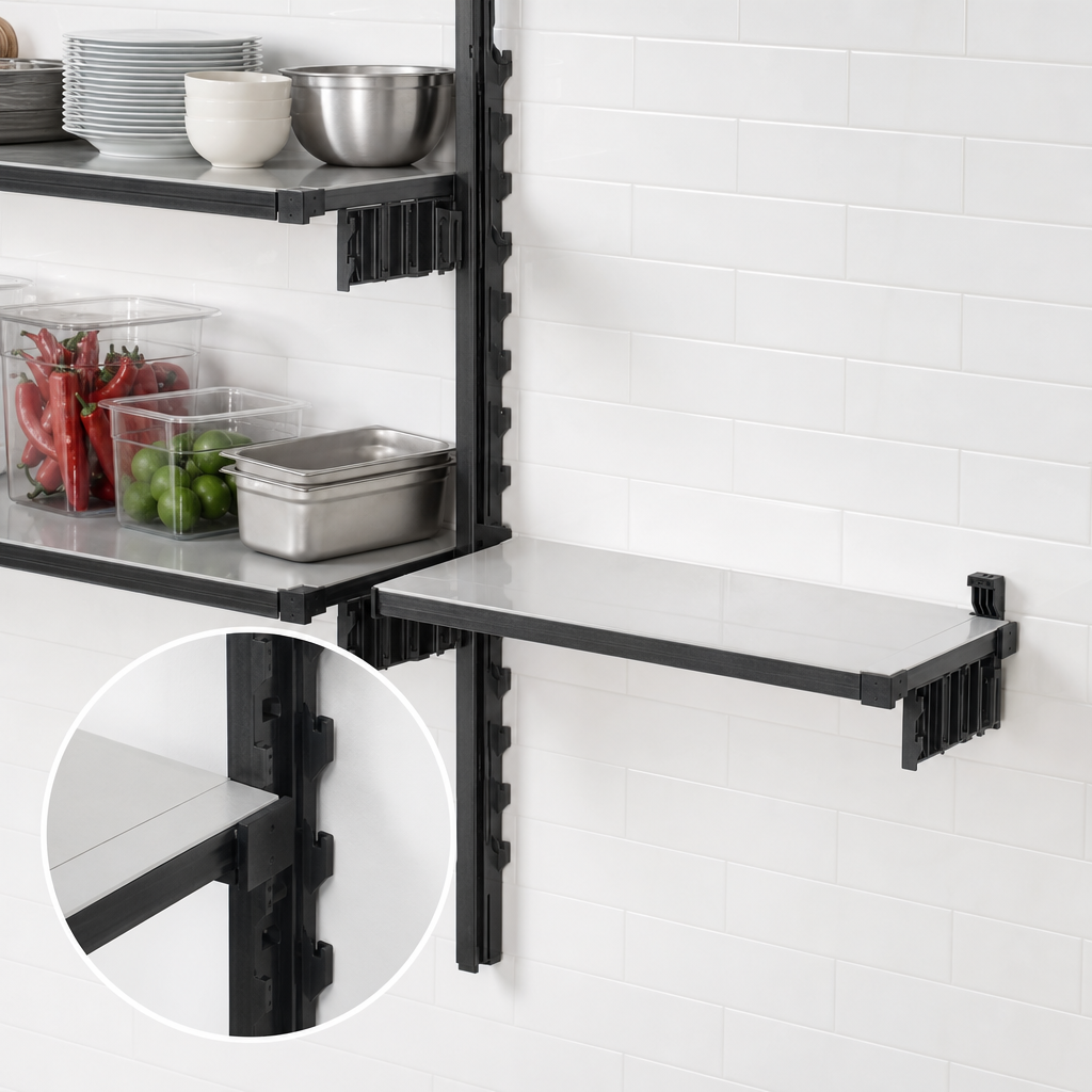 Add-On Wall Shelving Design