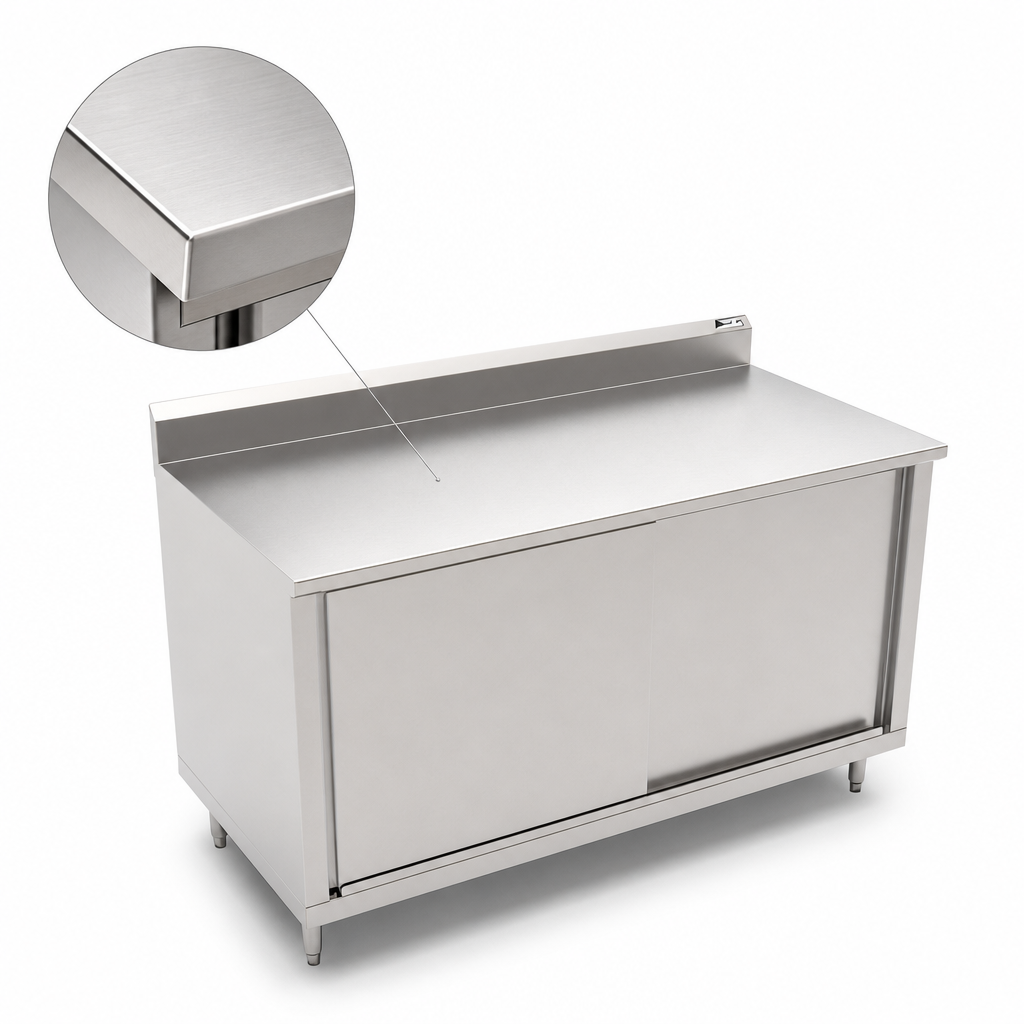 16-Gauge 300-Series Stainless Steel Top