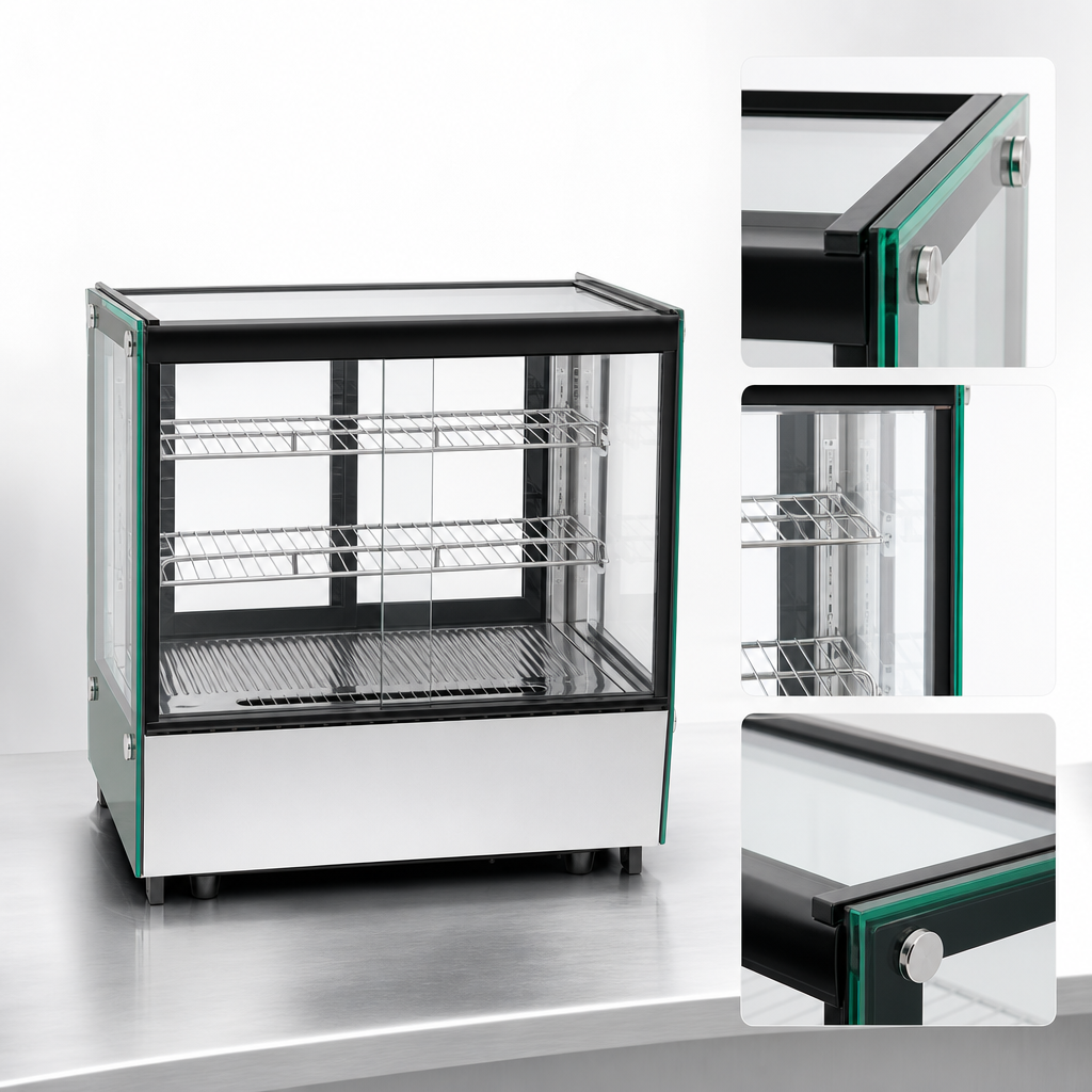 Double-Paned Tempered Straight Glass