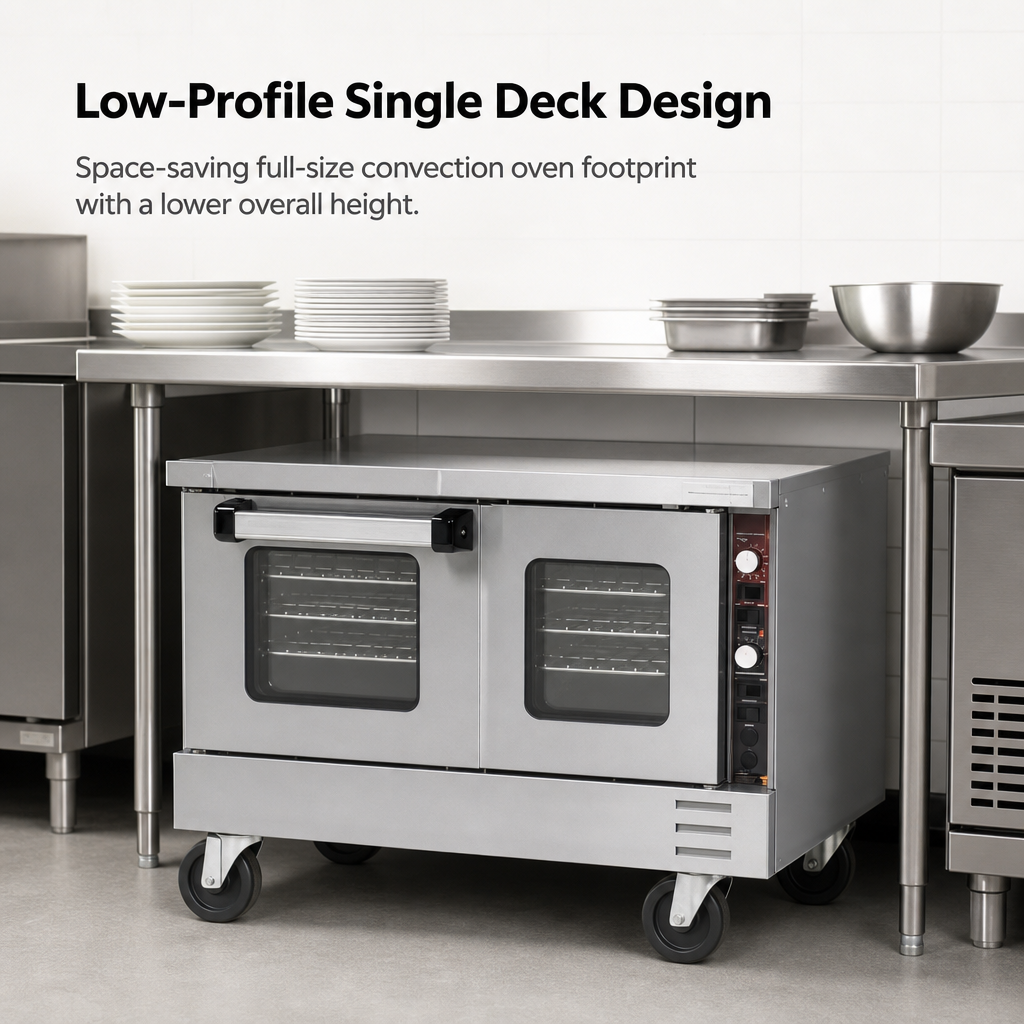 Low-Profile Single Deck Design