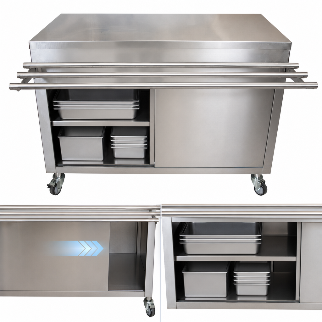Sliding Door Cabinet Base