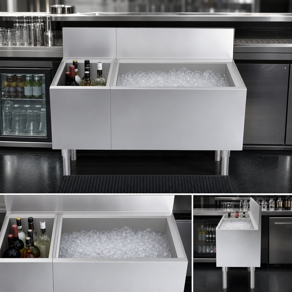 Right-Side Ice Bin Layout