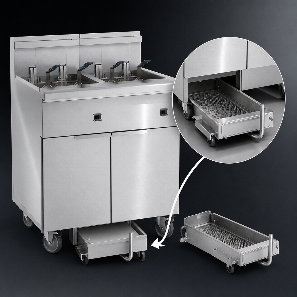 Built-In Space Saver Filter System