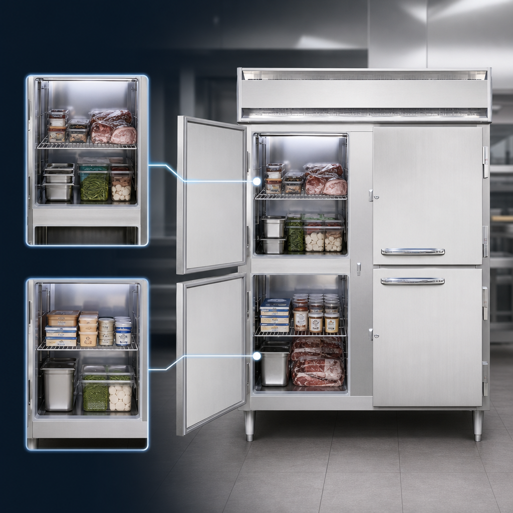 Two-Section Wide Cabinet