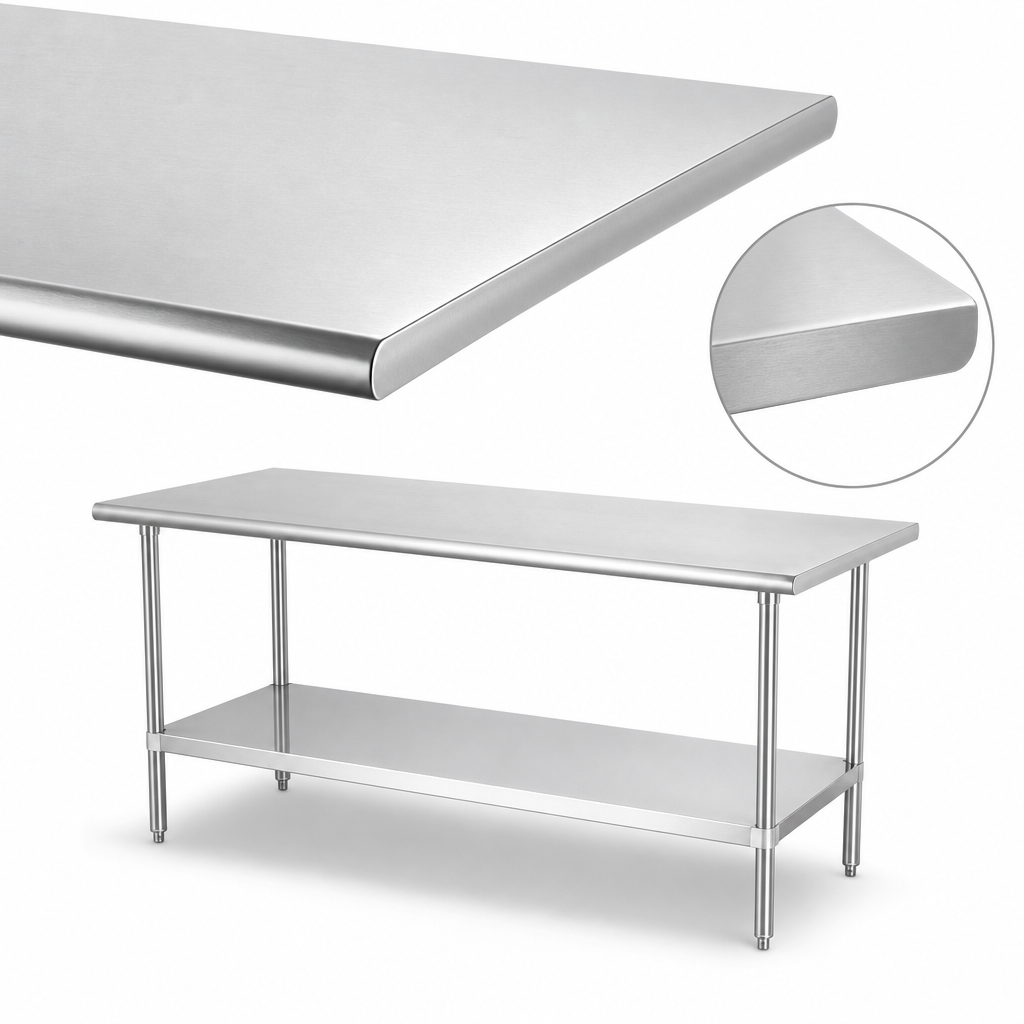 Reinforced Stainless Steel Top