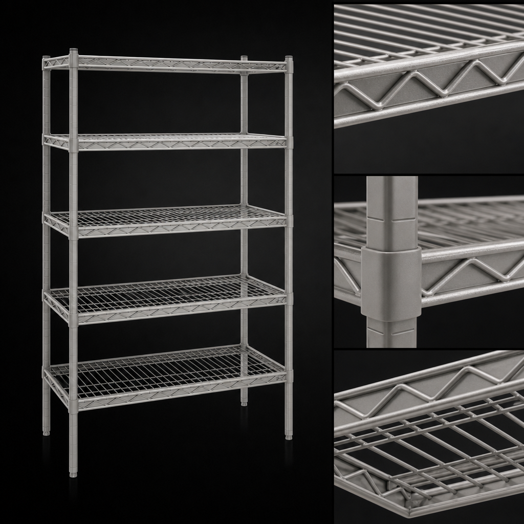 Patented QuadTruss® Shelves