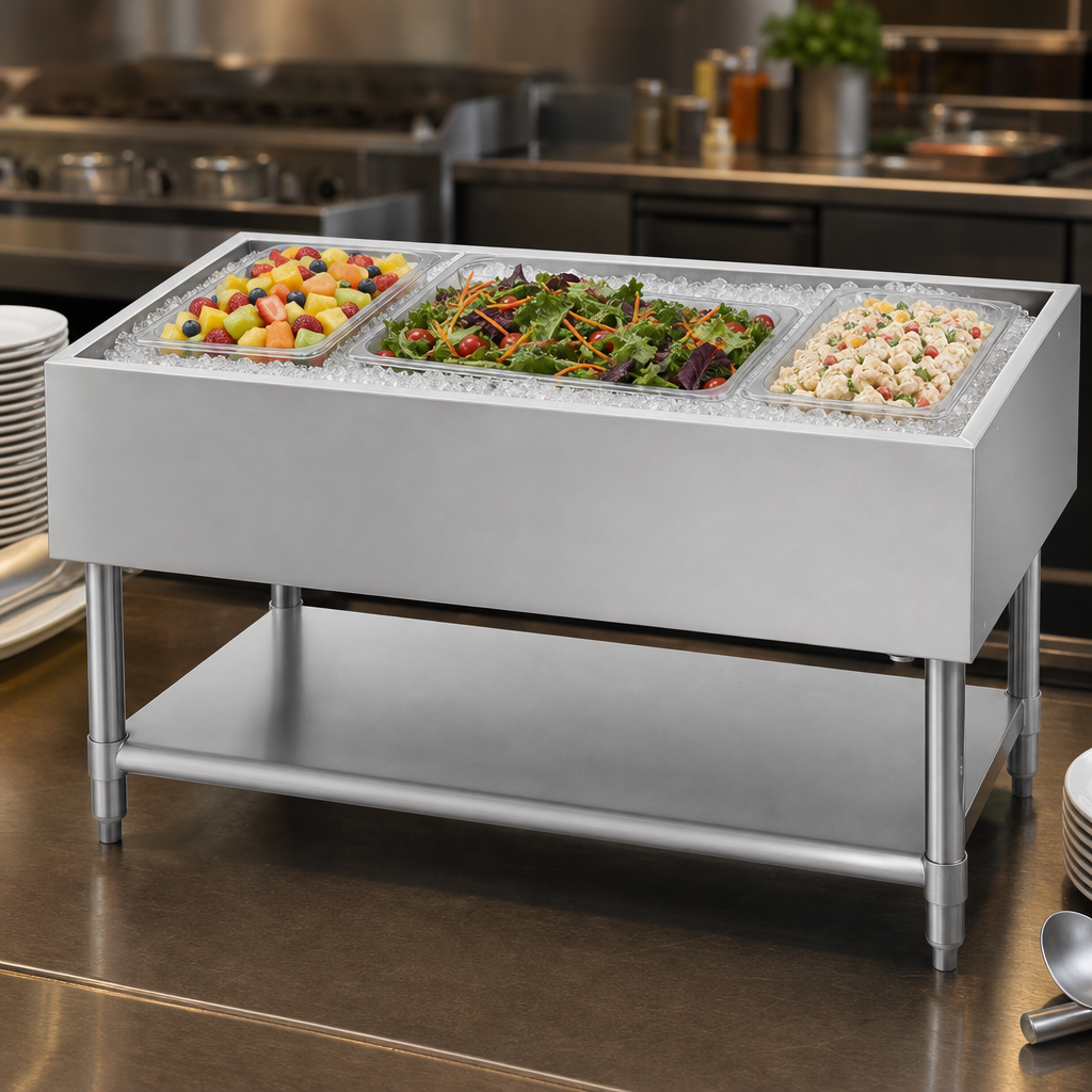 Ice-Cooled Cold Pan