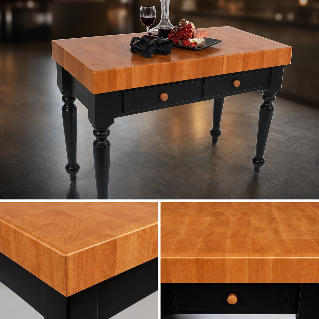 4-Inch Thick End Grain Top