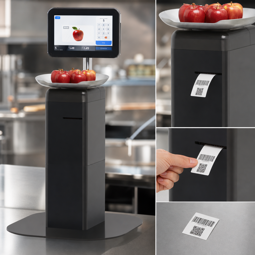 Integrated Scale And Printer