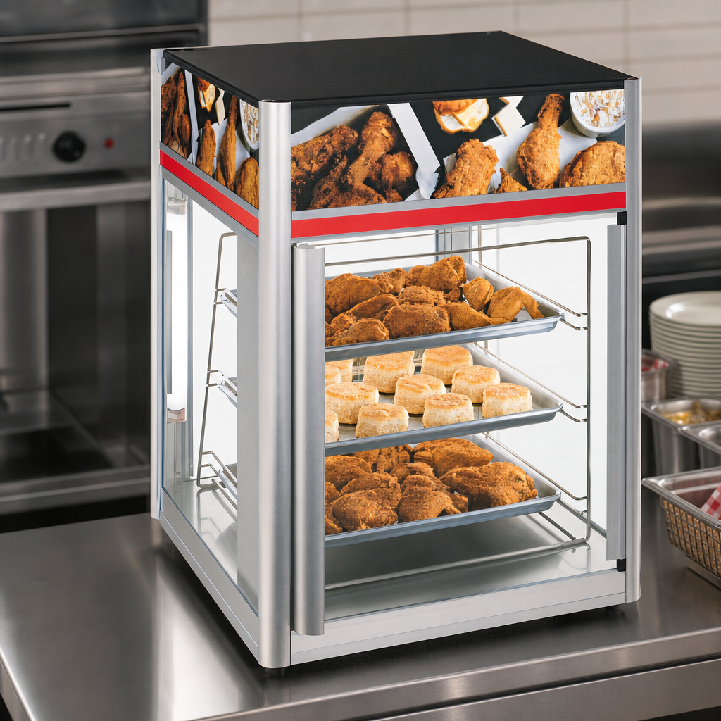 Non-Motorized 3-Tier Pan Rack
