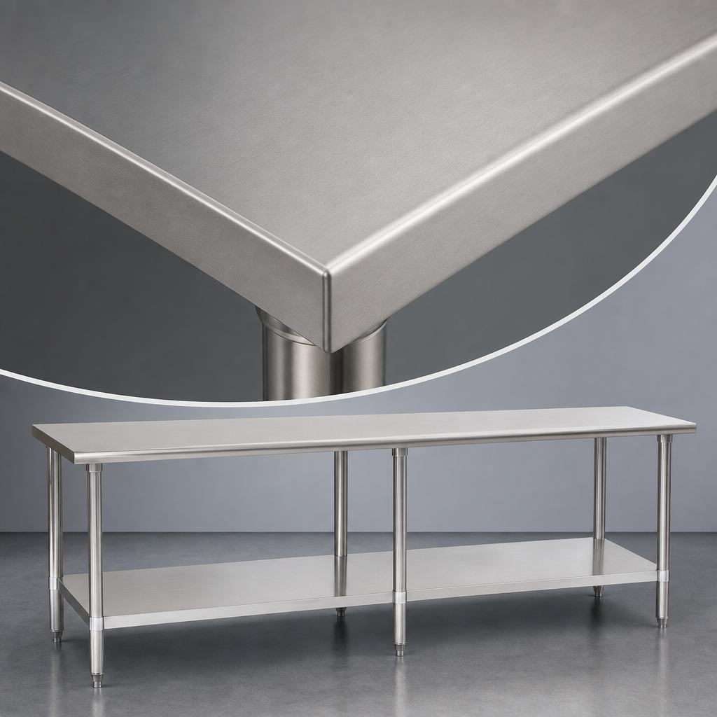 16-Gauge 300 Series Stainless Steel Top