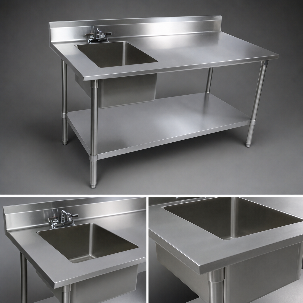Left-Side Prep Sink