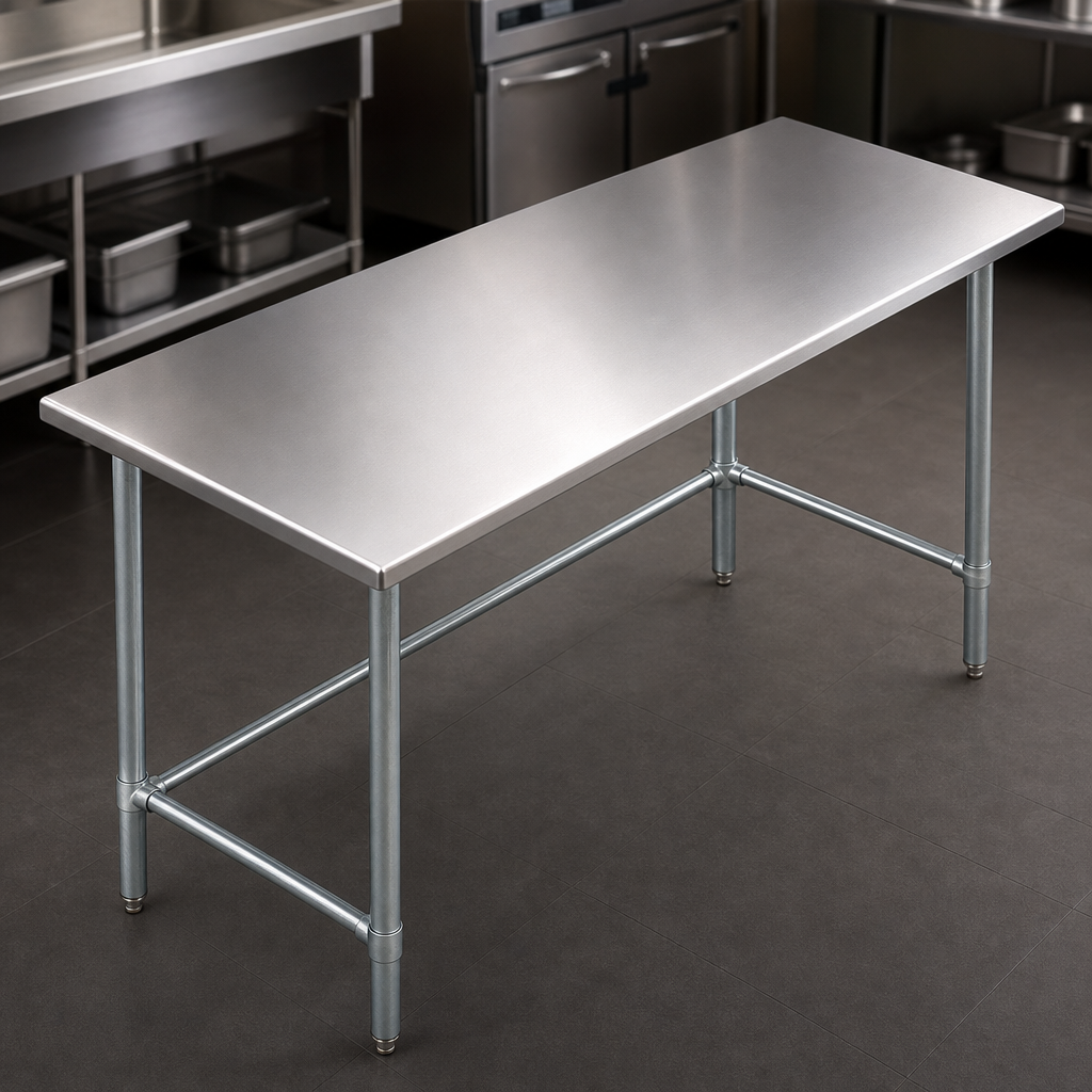 Reinforced Stainless Steel Top