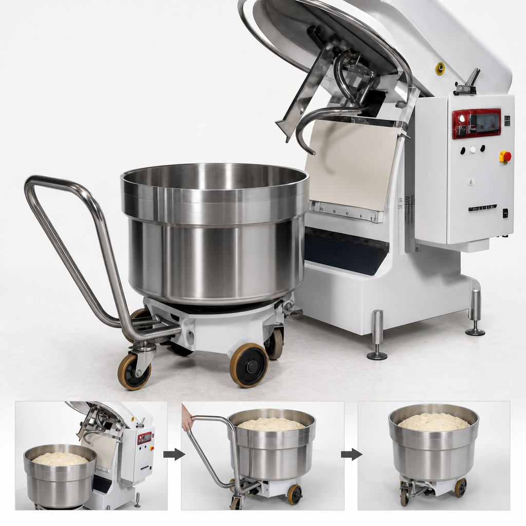 Removable Stainless Steel Bowl