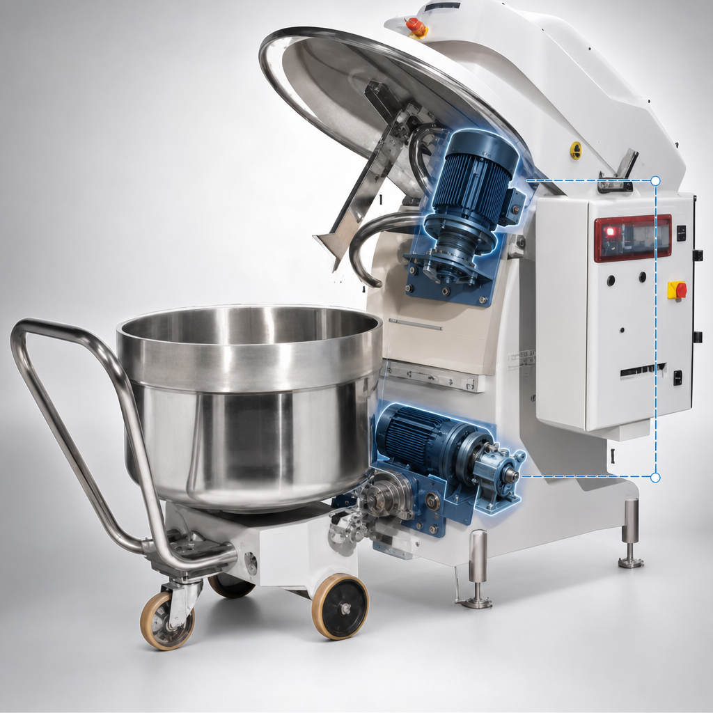 Separate Bowl And Agitator Motors