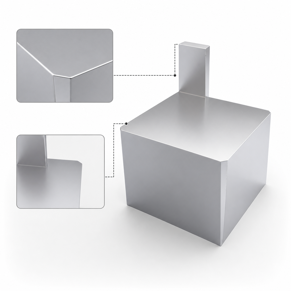 Flat Top With Clipped Corners