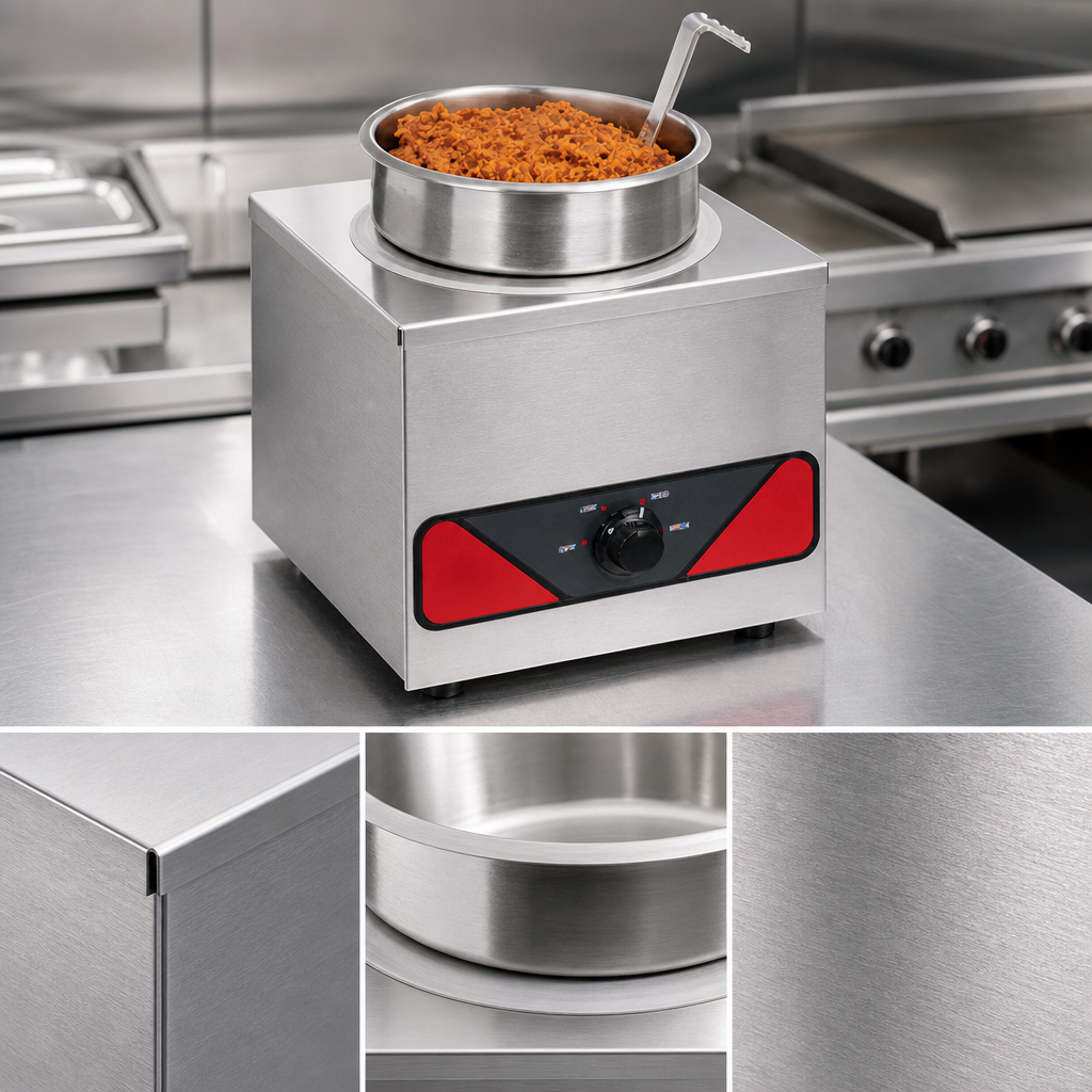 Heavy-Duty Stainless Steel Construction