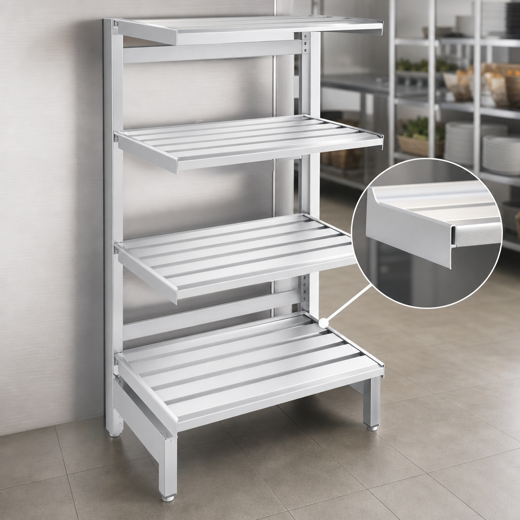 4-Inch E-Channel Shelf